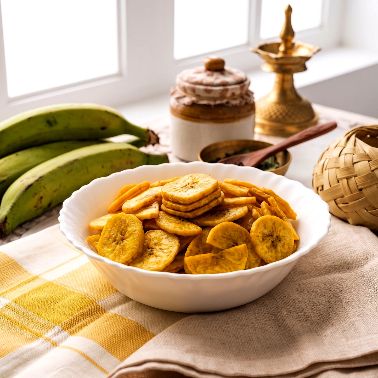 Kerala Banana Chips (100% Coconut Oil) - 250 Grams