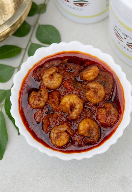 Kerala Prawns Pickle (Chemmeen Achar)