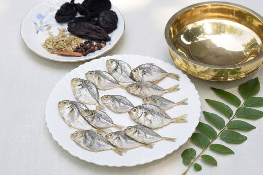 Dried Silver Belly Fish (ഉണക്ക മുള്ളൻ - Unakka Mullan)