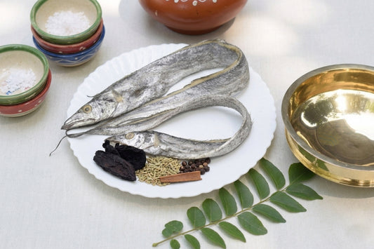 Dried Ribbon Fish (ഉണക്ക തളയൻ - Unakka Thalayan)